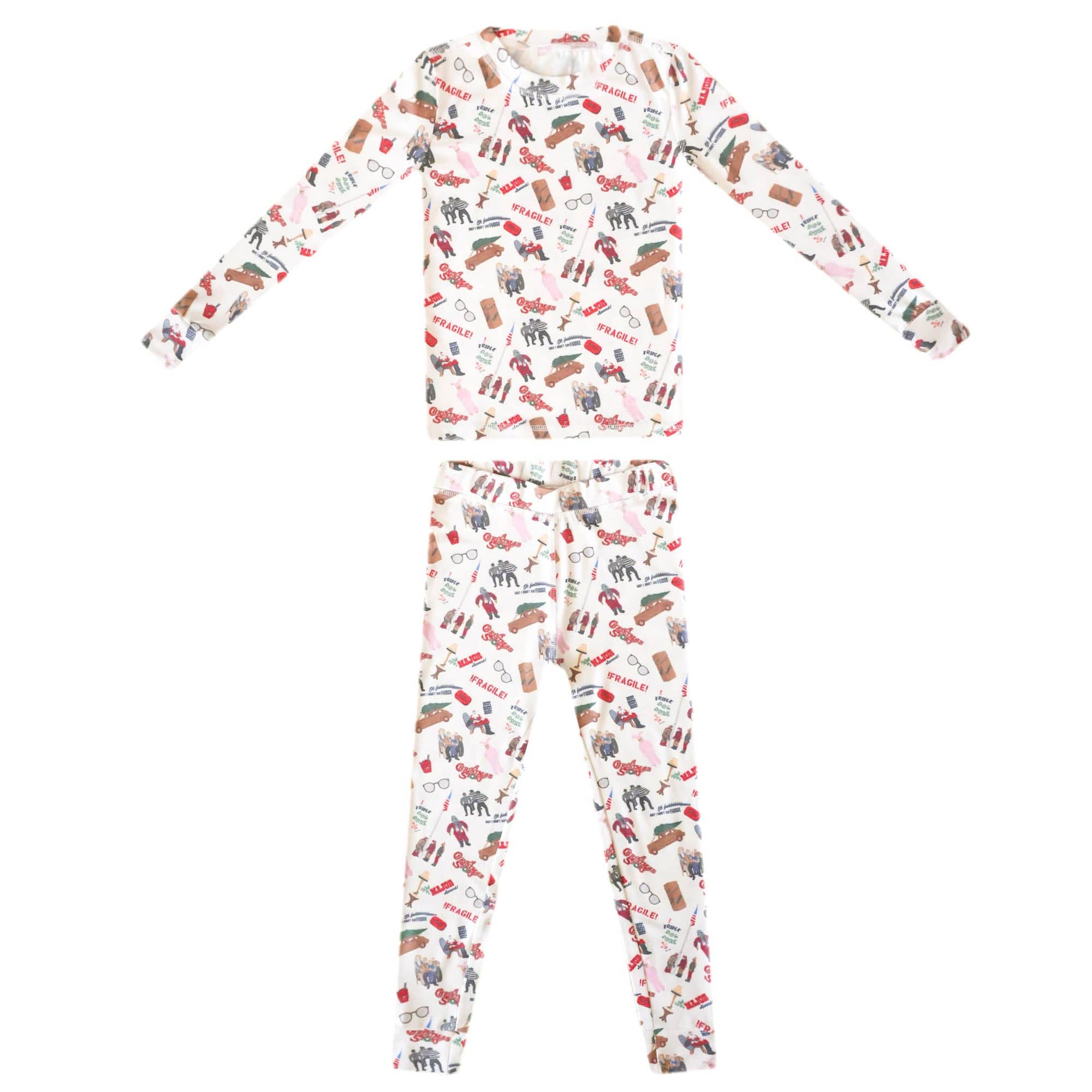 Copper Pearl - Wholesale Sleepwear Set - Kids - 2pc Long Sleeve Pajama Set - A Christmas Story1