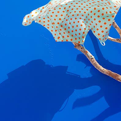 TOP IN SETA TWIGGY per la vendita all'ingrosso da parte di JEANNE VOILIER