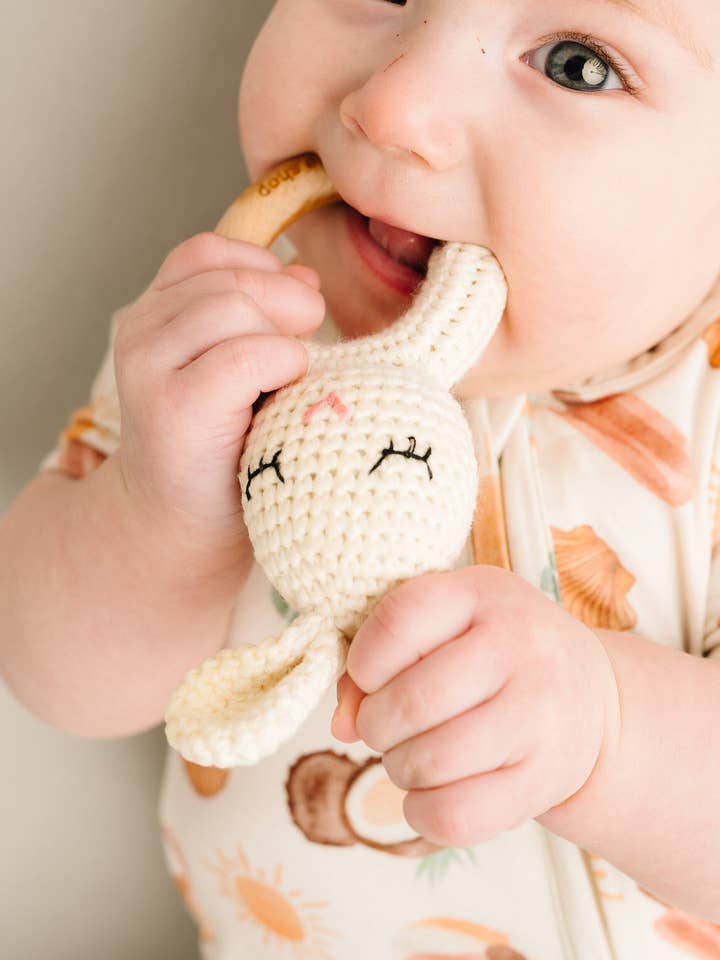 Little One Shop - Wholesale Jumpsuit - Baby - Seaside Stroll Bamboo Short Romper