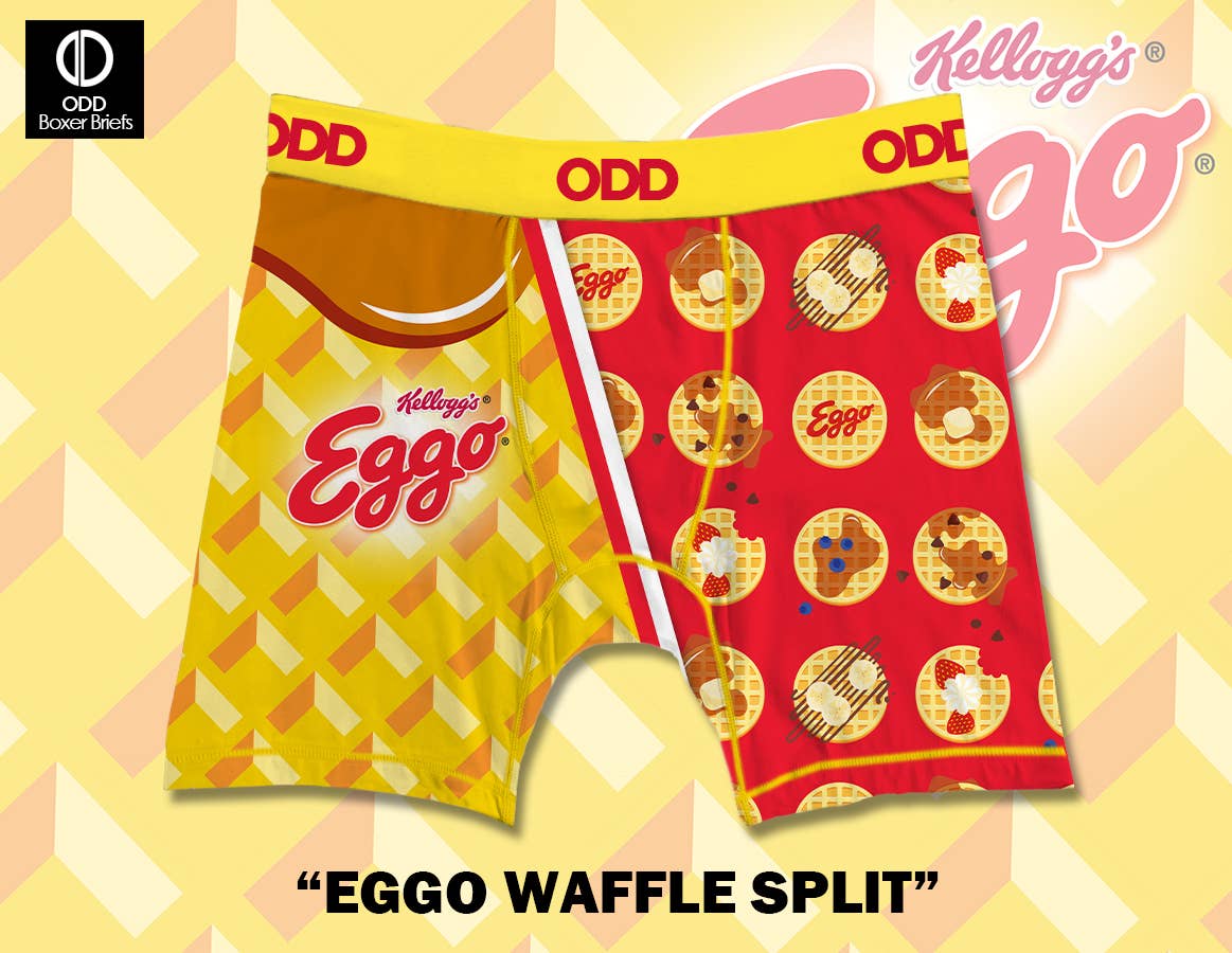 Odd Sox - Wholesale Underwear - Men's - Eggo Waffles - Mens Boxer Briefs1