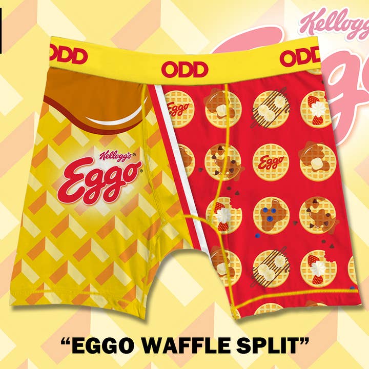Odd Sox - Wholesale Underwear - Men's - Eggo Waffles - Mens Boxer Briefs1