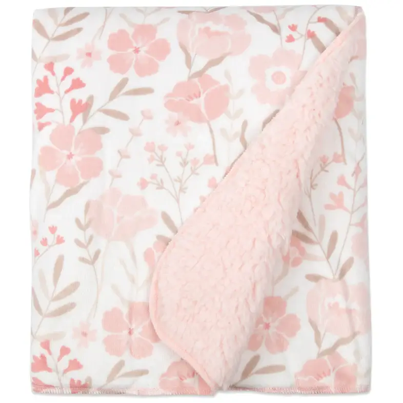 Happy PoP - Wholesale Baby Headwrap - Baby - Baby Plush & Sherpa Soft Blankets 35" x 30" - Single Prints1