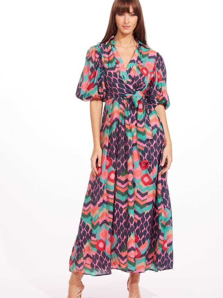 Zophia Kleid - Vegas Volt für den Großhandel von Eva Franco