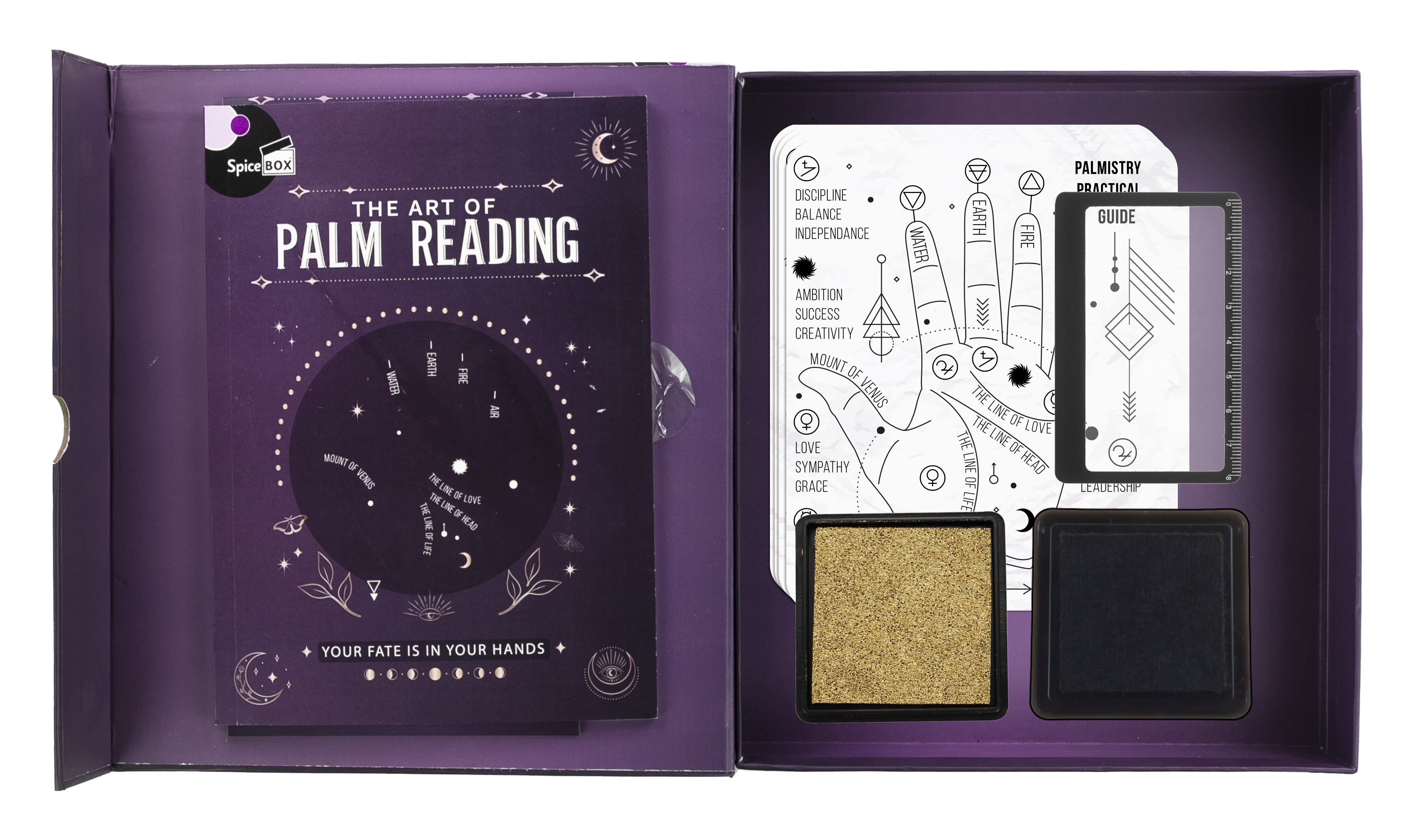 SpiceBox Product Development LTD - Wholesale Tarot Cards - Gift Box Palm Reading1