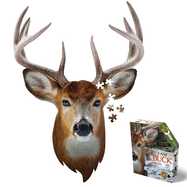 I AM Buck 300 piece jigsaw puzzle - gift for wholesale by Madd Capp Games & Puzzles