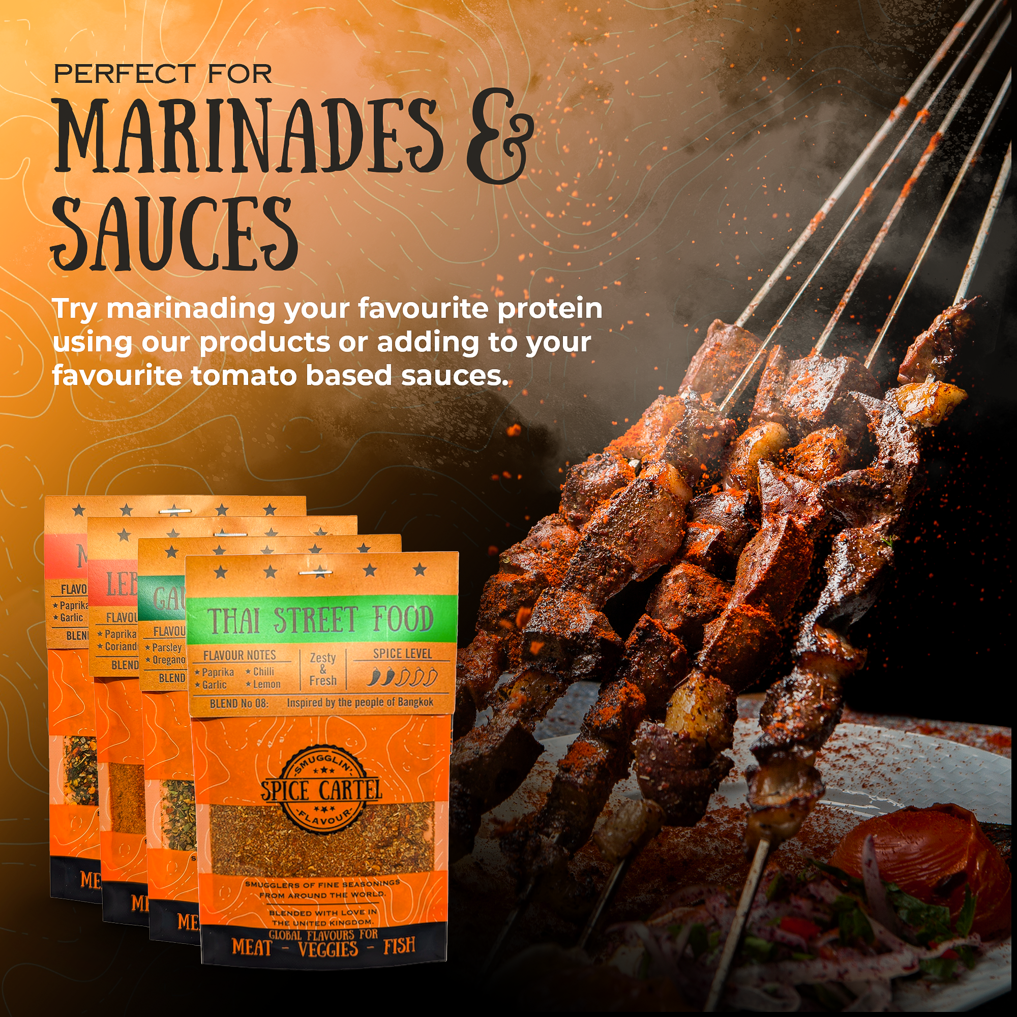 Spice Cartel - Wholesale Gedroogde kruidenmix - Spice Cartel's Midden-Oosterse Zaatar. 35g hersluitbare zak.2