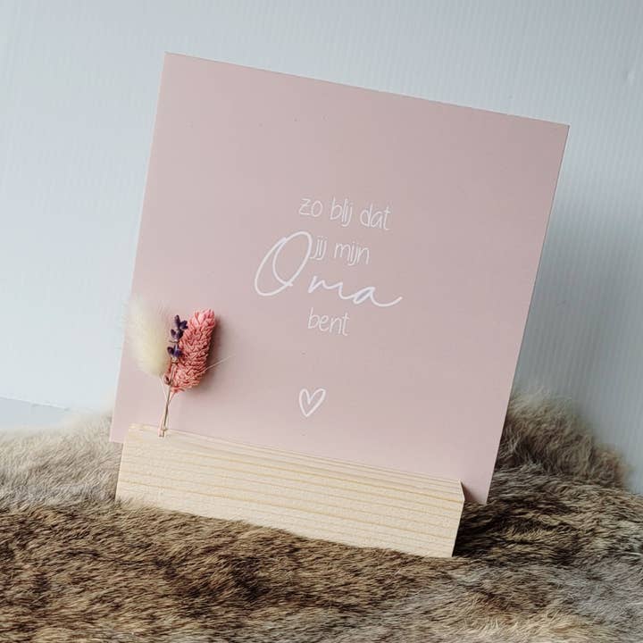 Tile | so happy that you are my Grandma | 2 colors for wholesale by Labelgeluk