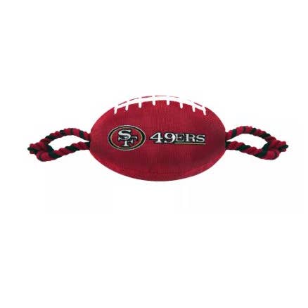 MVPDOGS.com - Wholesale Pet Plush Toy - Dog - San Francisco 49ers Football Pet Toy