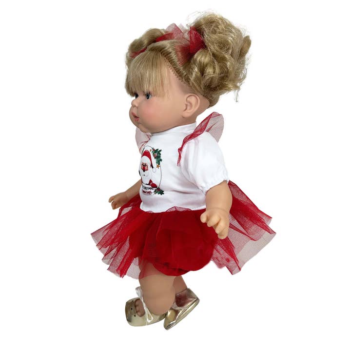 Nines Artesanals d'Onil Dolls - Wholesale Doll - Kids - LITTLE TITA BROWN XMAS DOLL4