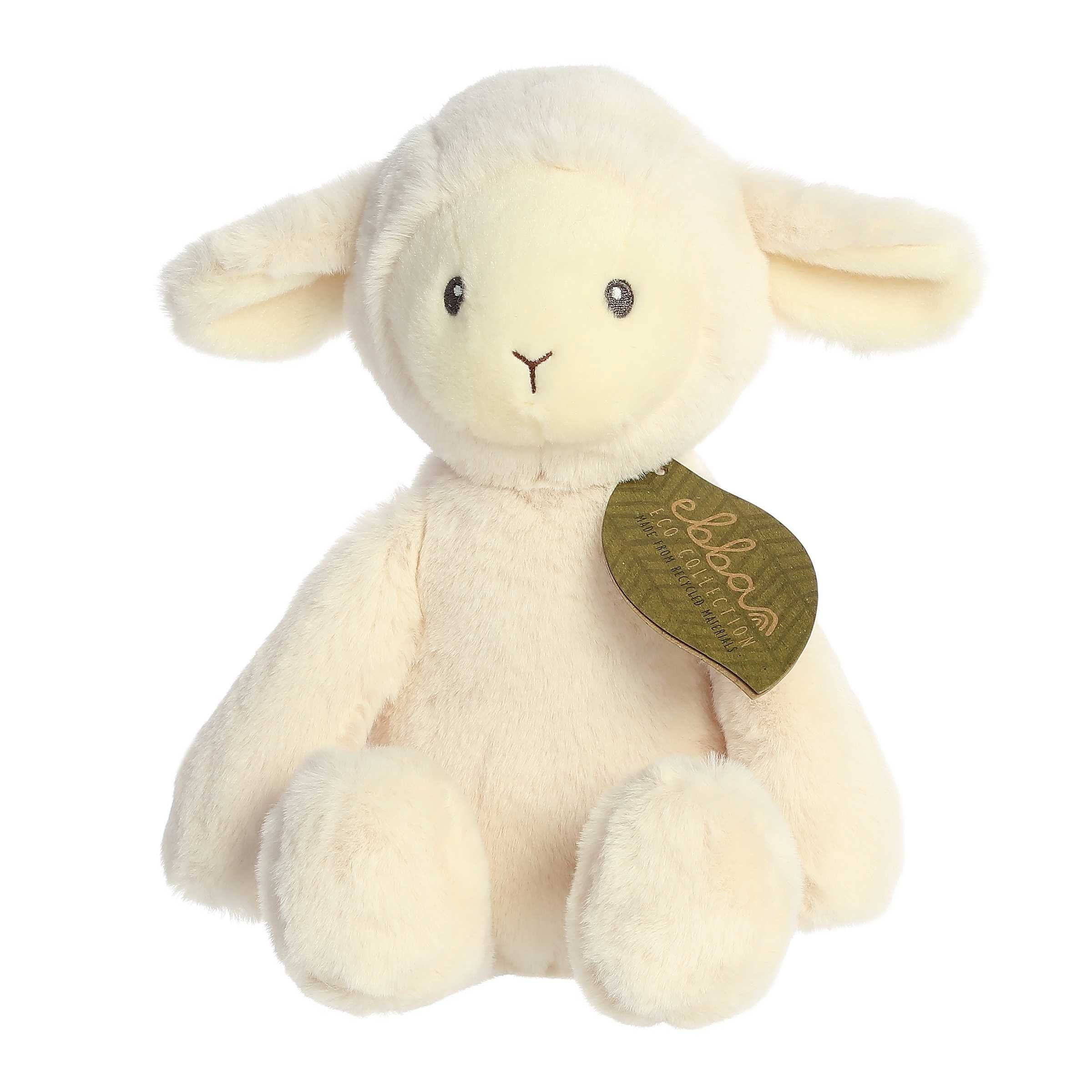 Ebba by Aurora Gift - Wholesale Stuffed/Plush Toy - Kids & Baby - 12.5" Lamb4