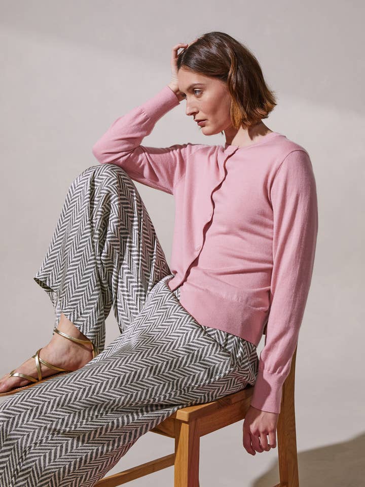 Langarm-Cardigan aus feinem Cashmere für den Großhandel von Rodier