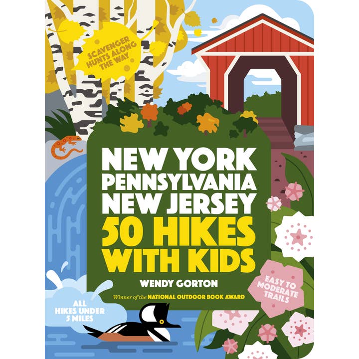 50 Hikes with Kids New York, Pennsylvania, and New Jersey for wholesale by Hachette Book Group