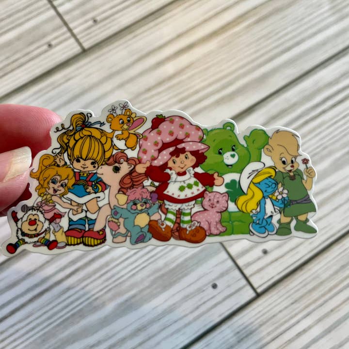 Realizzato negli anni '80, Adesivo in vinile per la vendita all'ingrosso da parte di Graceful Darkness, LLC