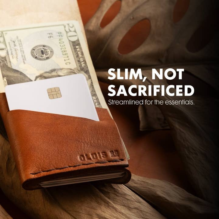 Oldis Road - Wholesale Wallet - Men's - Oldis One: Minimalist Vertical Wallet