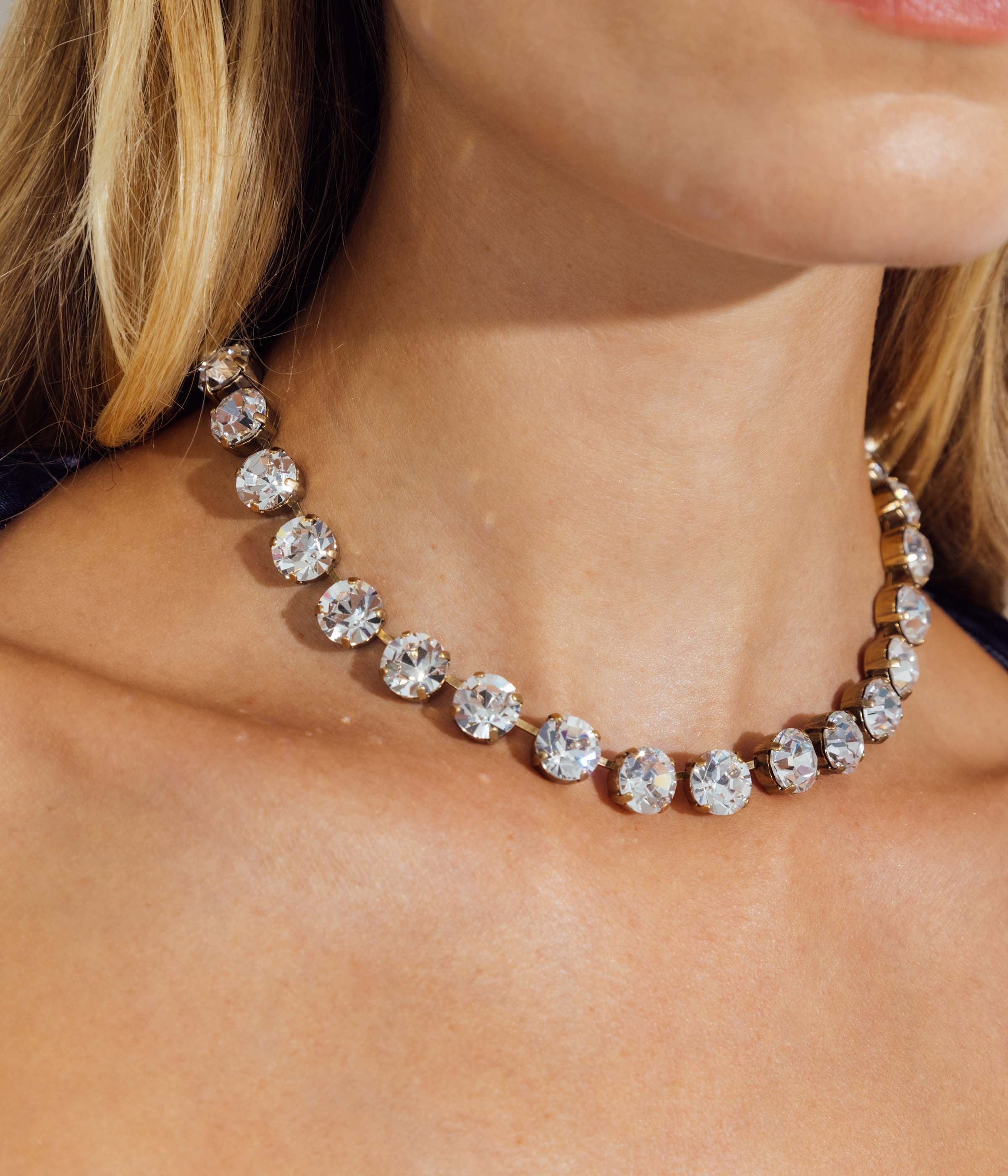 Loren Hope - Wholesale Link & Chain Necklace - Kaylee Necklace in Crystal3