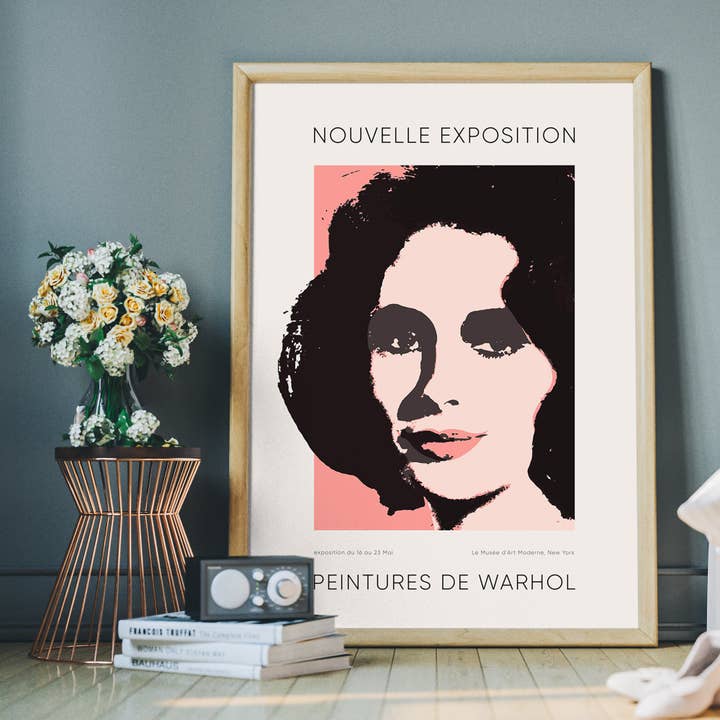 Ink & Drop - Wholesale Poster - Warhol Nouvelle Exhibition Poster4