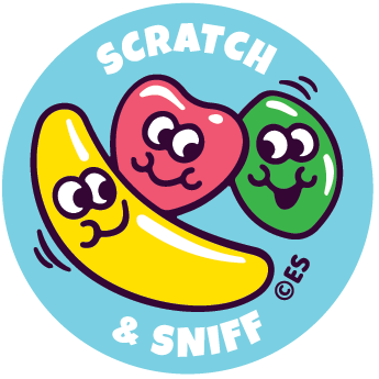 EverythingSmells, LLC - Wholesale Sticker - 80s Candy EverythingSmells Scratch & Sniff Stickers1