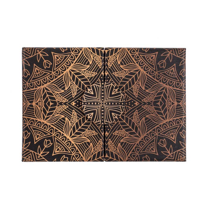 Kinky Pleasure - Wholesale Jewelry Box/Organizer - Kinky Pleasure - B105 - Jewelry Box With Brown Motif - 12x8cm1