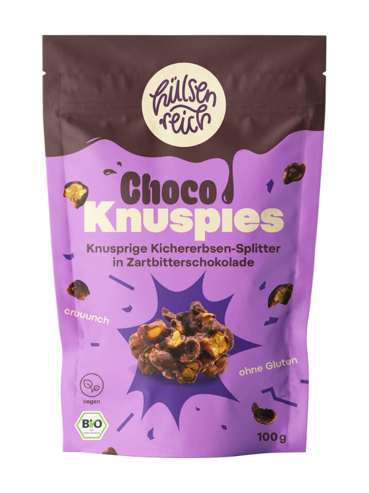 Choco Crunchies Dark for wholesale by Hülsenreich