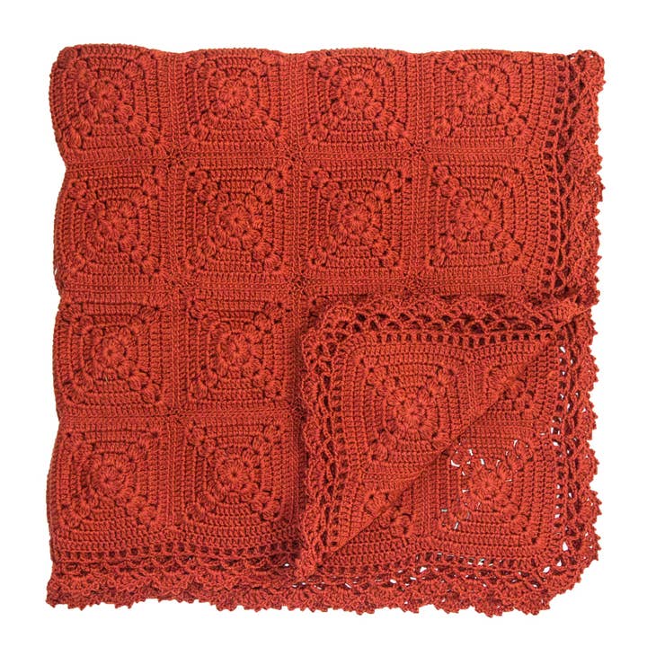 REMOVED BRAND – Großhandel Bettdecke – Kind & Baby – Decke Granny Square aus der Azure-Kollektion