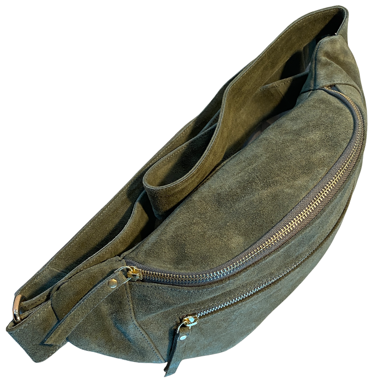 By Fogstrup – Engroshandel Crossbodytaske - Dame – Bumbag i ruskind5