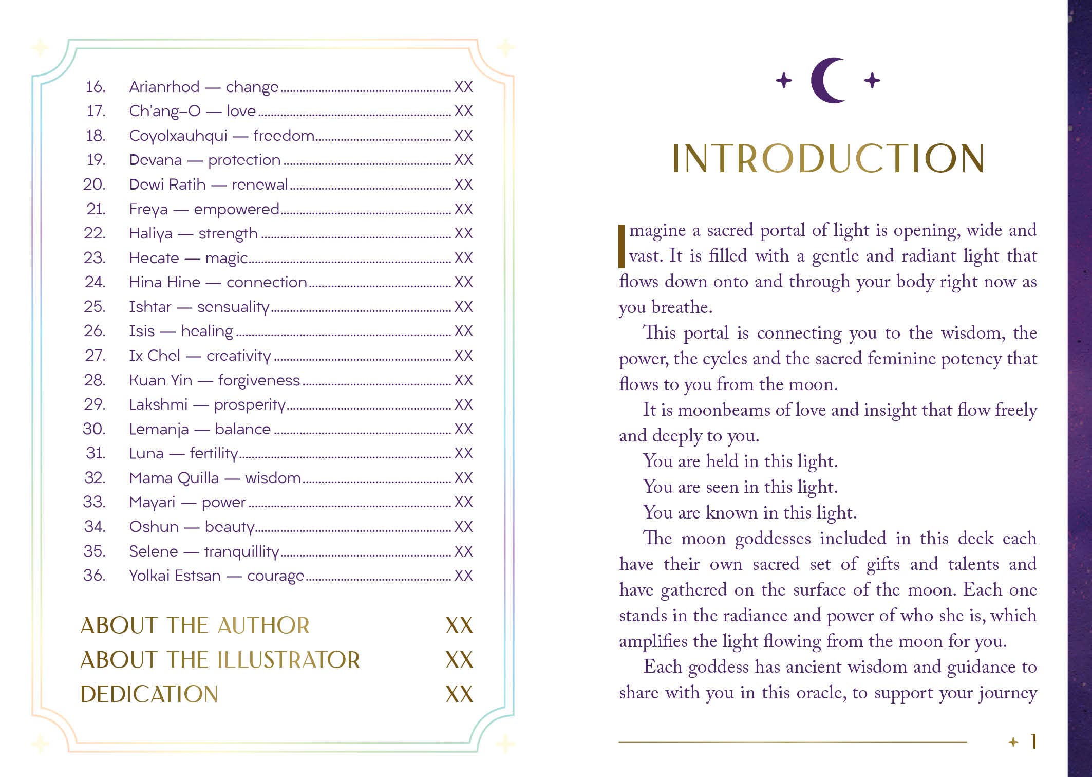 ROCKPOOL PUBLISHING - Wholesale Tarot Cards - Moon Goddess Oracle2