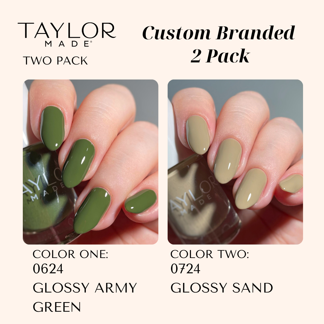 Taylor Made Polish – wholesale Nail polish – Custom Nail Polish: 2 Pack Long-wearing + Vegan + Non-toxic88