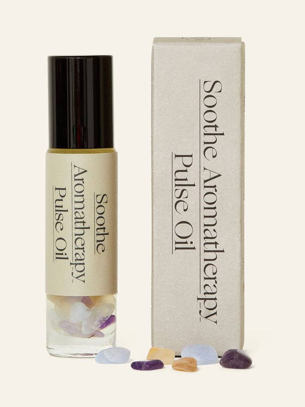 Olio per il polso Soothe Aromatherapy – miscela floreale rilassante per la vendita all'ingrosso da parte di Palm of Feronia