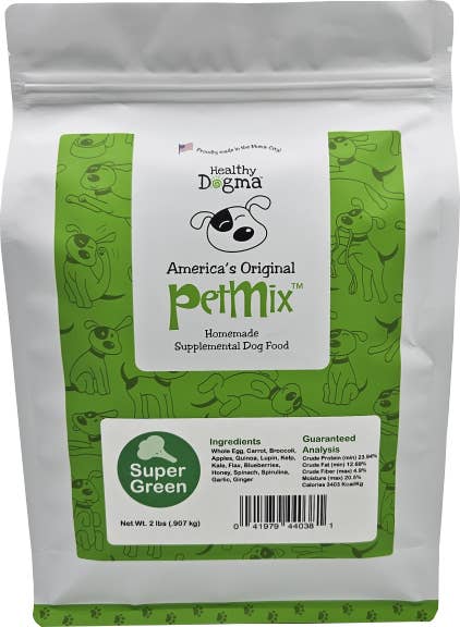 Healthy Dogma - Wholesale Pet Food - Dog - Super Green Dehydrated PetMix™ Dog Food