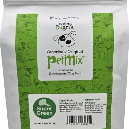 Healthy Dogma - Wholesale Pet Food - Dog - Super Green Dehydrated PetMix™ Dog Food0