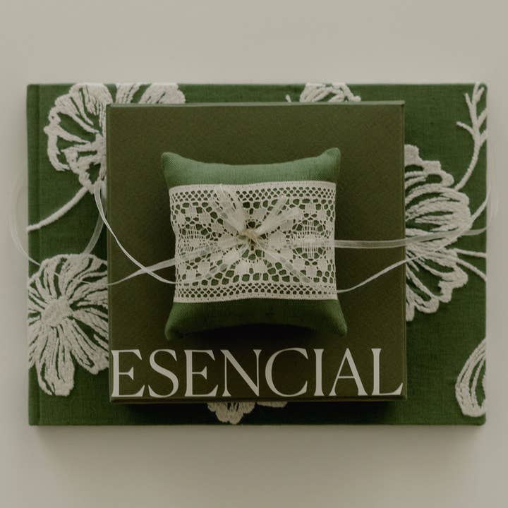 ESENCIAL HOGAR - Wholesale Guest Book - Cosmo Olive Guest Book5