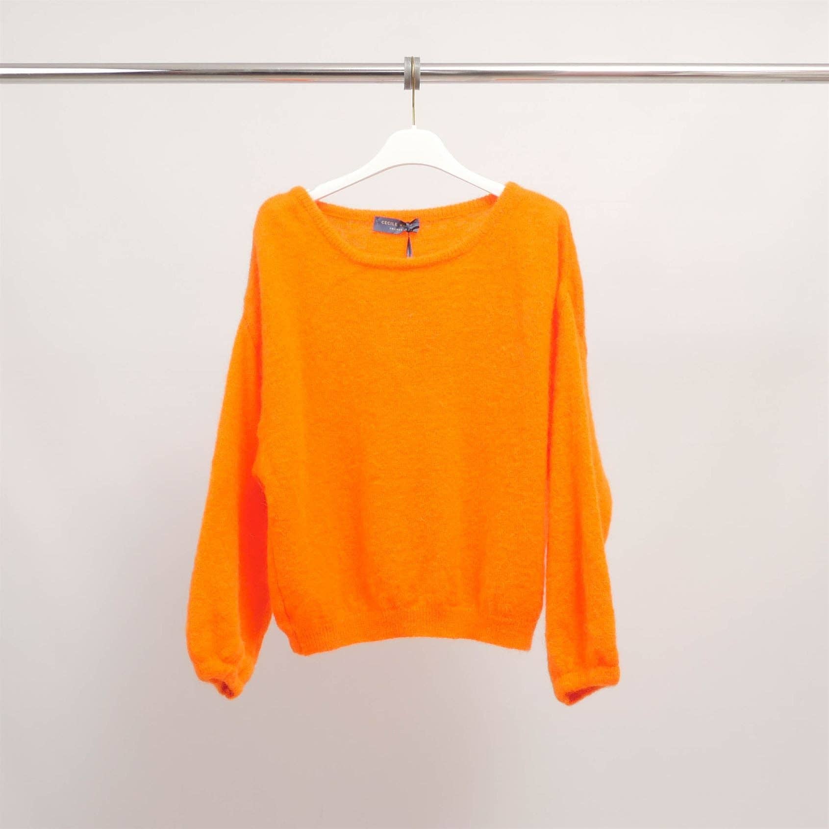 Cecile Wang - Wholesale Knit Sweater - Women's - Soft sweater in kid mohair and alpaca PJ222202