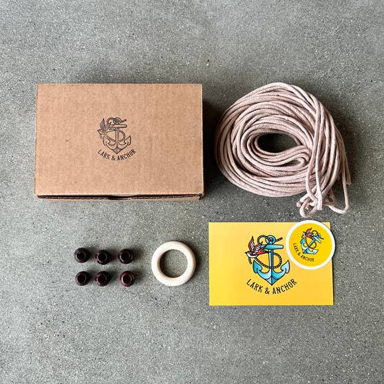 Macrame Plant Hanger Do It Yourself DIY Craft Kit for wholesale by Lark & Anchor