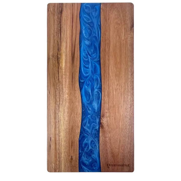 Large Acacia Resin Cutting Board , Cheese Board for wholesale by Green Walnut