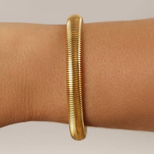 Sabrina Bracelet | 18K gold-plated for wholesale by Schmuckgroßhandel
