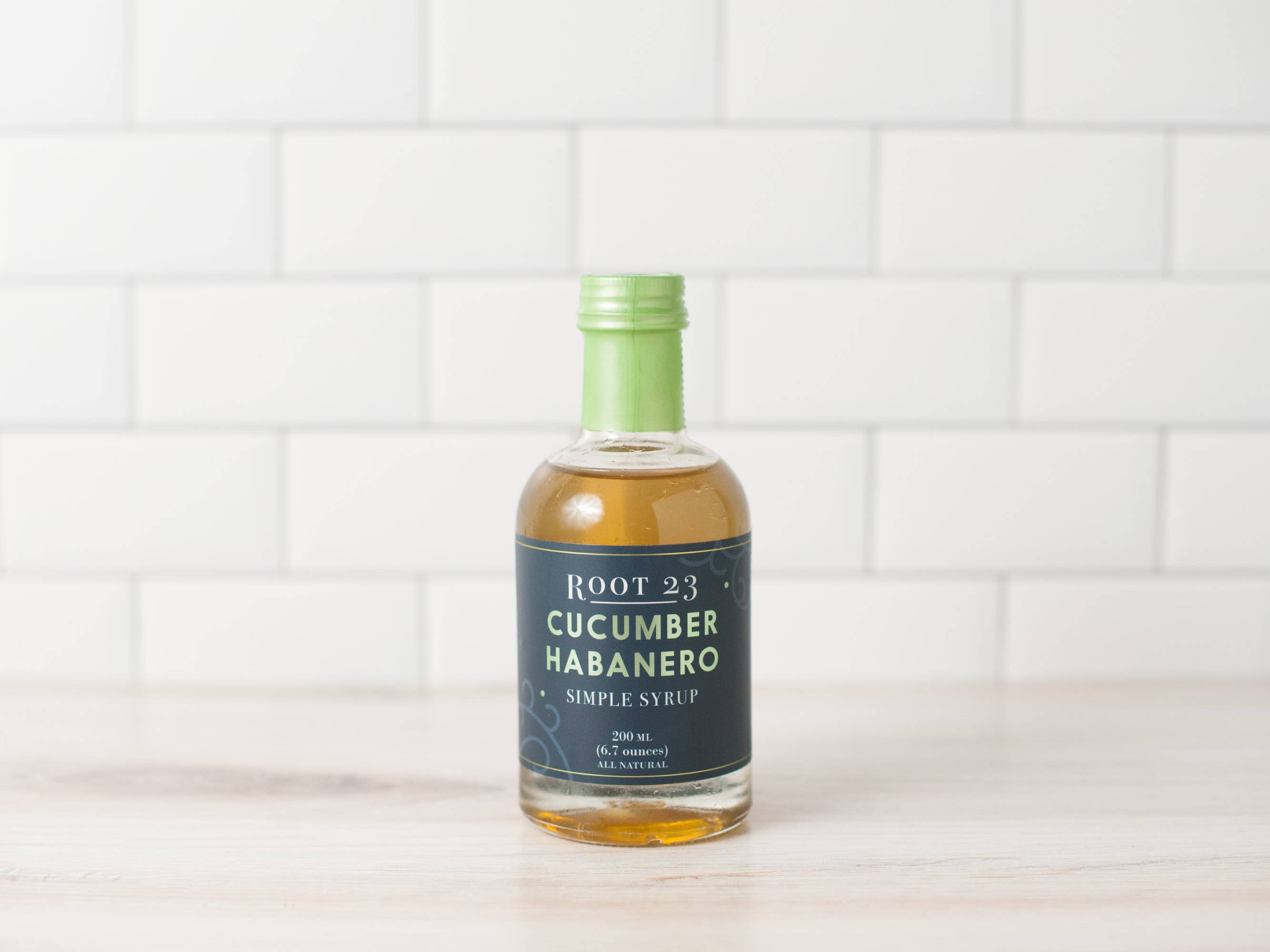 ROOT 23 - Wholesale Cocktail Mix/Syrup - Cucumber Habanero Simple Syrup1