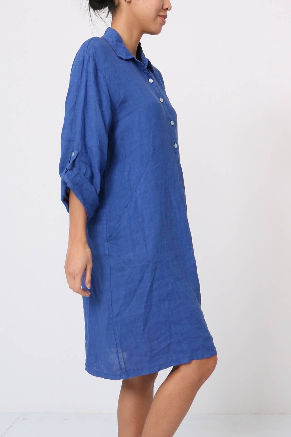 LÉA & LUC – Engroshandel Kjole - Dame – Korte kjoler i 100% hør REF. 135122