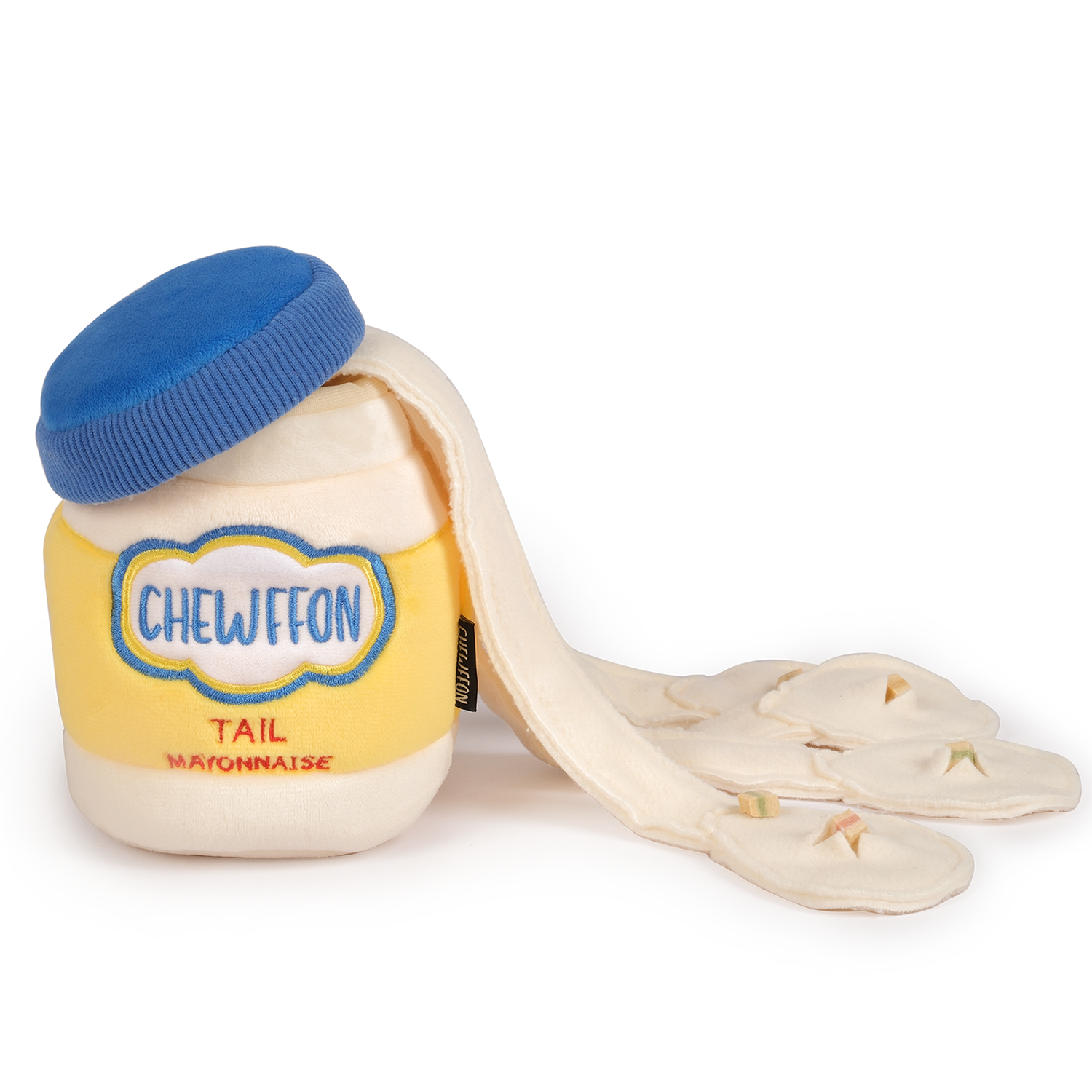 CHEWFFON - Wholesale Pet Plush Toy - Dog - CHEWFFON Interactive Mayo Jar Dog Puzzle Toy Snuffle Fun1