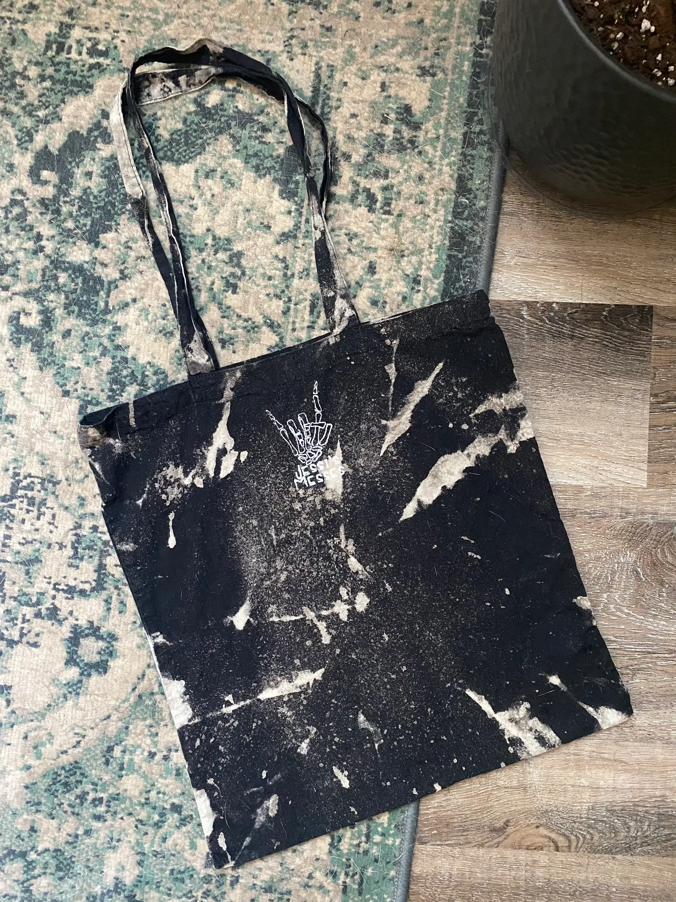 Jessi's Messes - Wholesale Tote Bag - Women's - Snacks, Dogs, and Rock n Roll Tote Bag3