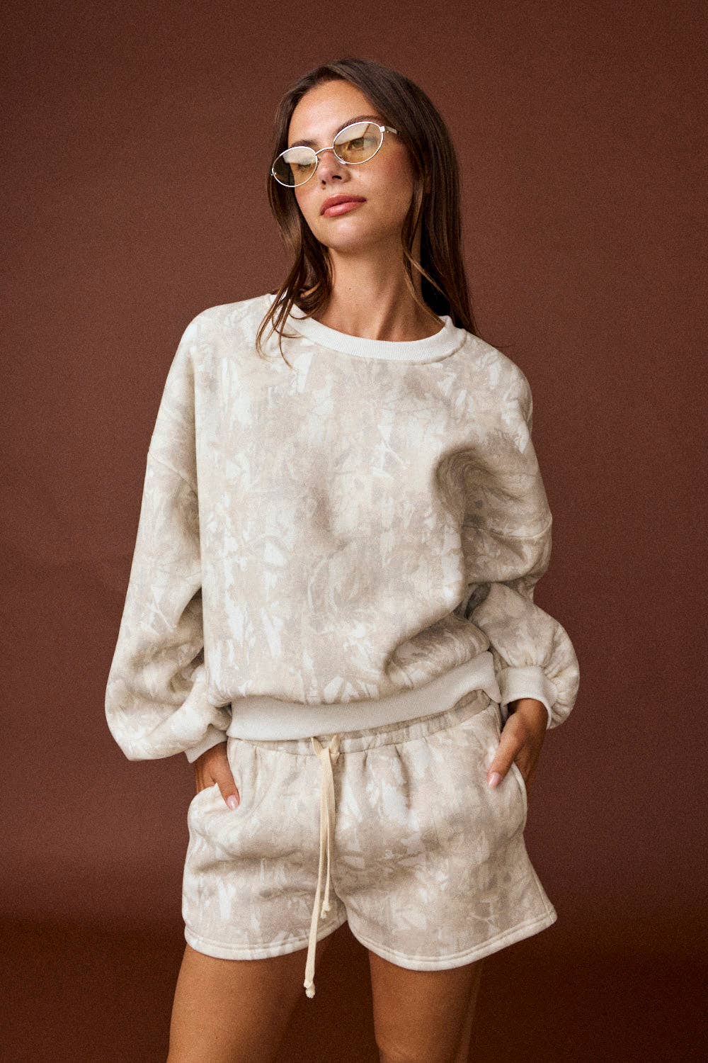 Papermoon - Wholesale Activewear Set - Women's - PX50791 - Woodland Camo Crewneck Set11