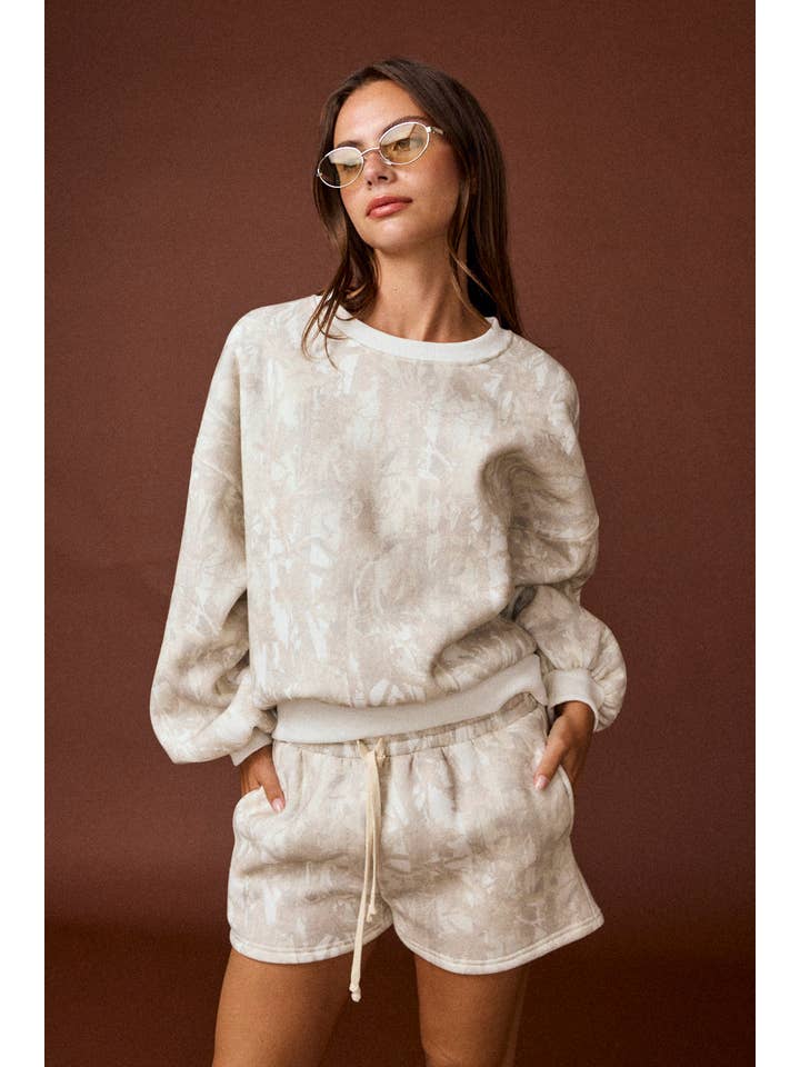 Papermoon - Wholesale Activewear Set - Women's - PX50791 - Woodland Camo Crewneck Set11