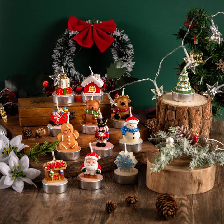 Christmas Candle Advent Calendar for wholesale by Southlake Gifts Canada