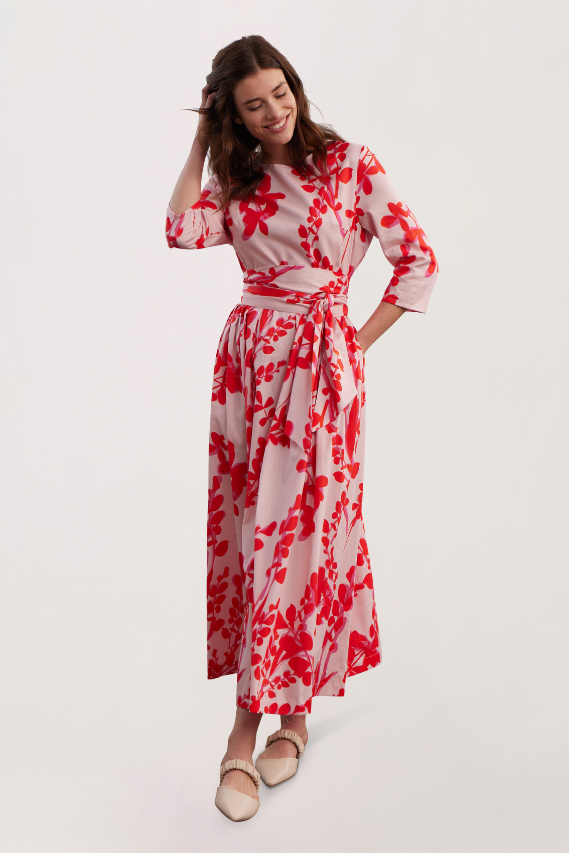 Marianna Déri GmbH - Wholesale Dress - Women's - Spring Flower Maxi Dress1