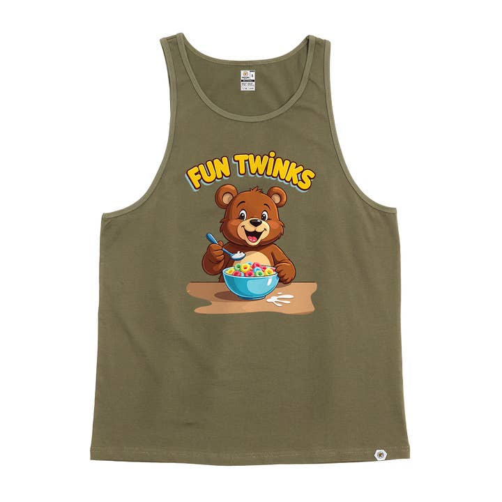 Sjov Twinks Singlet for engroshandel hos Kris Bee Bacon