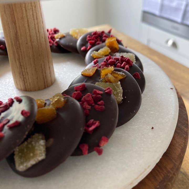 Goupie - Vendita all'ingrosso Cioccolato - Busta di Dischi all'Arancia e Zenzero1