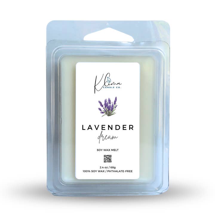 Lavender Dream Wax Melts – Lavender, Vanilla & Cedarwood for wholesale by Klima Candle Co