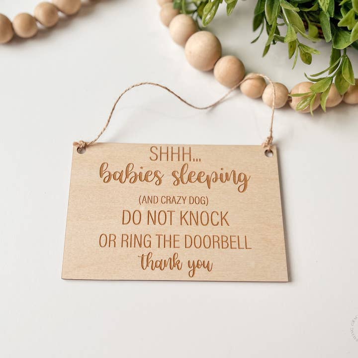 By His Saving Grace, LLC - Wholesale Sign - Wooden Do Not Disturb Sign For Doorbell3