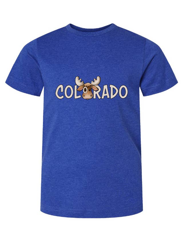 MT Brand Apparel - Wholesale Screen Printed T-Shirt - Kids - Peeky Moose - CUSTOMIZABLE - Youth Crew Neck Tee0