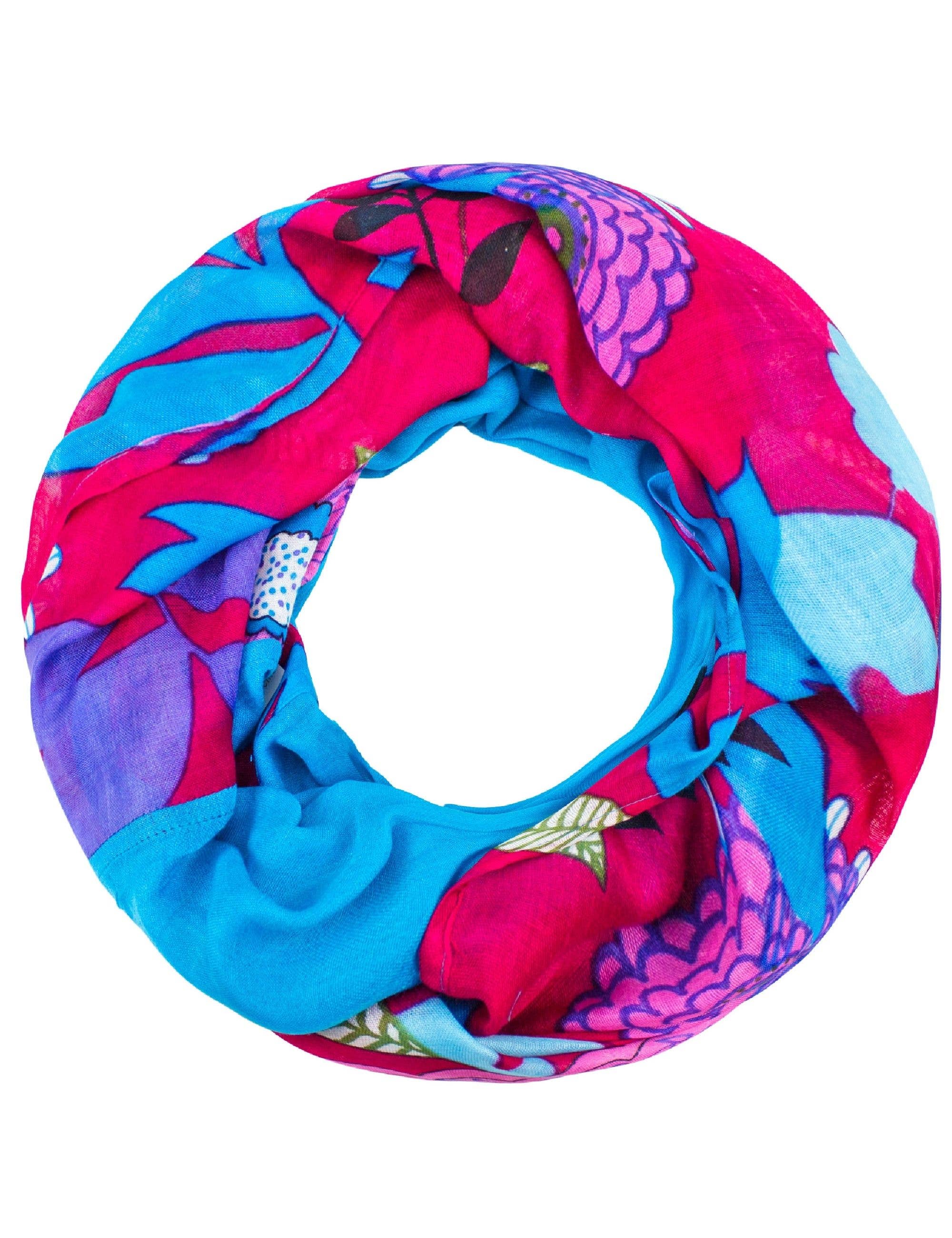 Sunsa - Venta al por mayor Bufanda - Mujer - Sunsa Sommer bufanda circular de 100% viscosa. Bufanda tubular con5