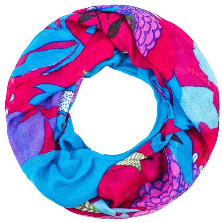 Sunsa - Venta al por mayor Bufanda - Mujer - Sunsa Sommer bufanda circular de 100% viscosa. Bufanda tubular con5